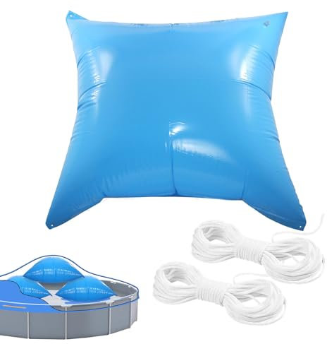 Aufblasbares Pool-Schwimmkissen, PVC-Schwimmbadkissen, Pool-Entspannungsschwimmer, aufblasbares Wasserkissen, schwimmende Pool-Lounge, Pool-Schaumstoffschwimmer, Luftfüllkissen für Schnee, Regen, Nied