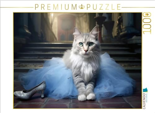 CALVENDO Puzzle EIN Motiv aus dem Kalender Märchenhafte Helden - Eine Reise in die magische Welt unserer Samtpfoten | 1000 Teile Lege-Größe 64 x 48 cm Foto-Puzzle für glückliche Stunden