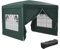 Outsunny Tonnelle de Jardin extérieure Tente de réception Barnum Pop-up Pliant 3 x 3 m 4 parois Amovibles + Sac de Transport Vert