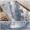 VEELIKE Papier Peint Marbre Bleu Gris Vintage Papier Adhesif Marbre Brillant Papier Autocollant Marbre 40cm × 300cm Papier Peint Cuisine Lavable Salle de Bain Papier Peint Adhesif Mural Salon Amovible
