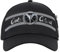 Carlo Colucci Unisex Basecap mit Metalllogo Druck Schwarz OS