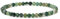 Landorilo Naturstein Perlen Heilstein Armband aus 4mm Facettiertes Steinperlen, Yoga Armbänder für Damen Herren,Glücksarmband, Exquisite Geschenke, Ersatzperlen Inklusive(F Chrysopras)