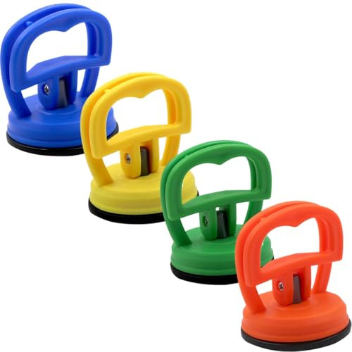 4 Piezas Ventosa para Reparador Arañazos Abolladuras Coche, Ventosa para Coche Abolladuras, para ReparacióN de Abolladuras de Coche, Vidrio, Teléfonos Móviles, Azulejos