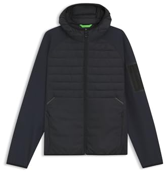 BOSS Herren J Urbanex Hybrid HD Wasserabweisende Jacke mit Reißverschlusstasche am Ärmel