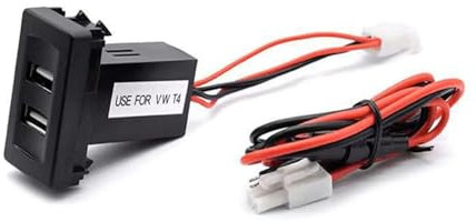 CVZJ Auto per Volkswagen-T4 Conversione USB Porta Telefono Rapido