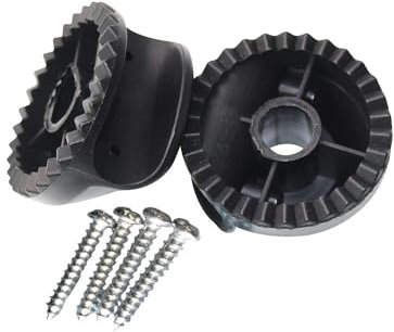 SEIWEI Canopy Accessories, Garden Swing Plastic Fittings for Canopy Frame and Swing Frame with Tilt Adjustment Outdoor