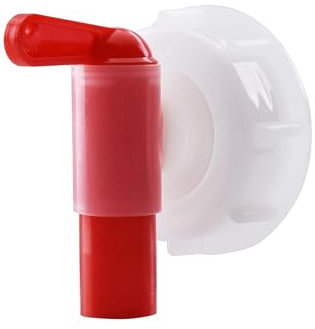 Plastik Tank Zubehör, Container Auslaufhahn, Auslaufhahn Regentonne, Wassertank Wasserhahn, Passend für 15-60 Liter Wasserspeicher Mit DIN 61 Gewinde