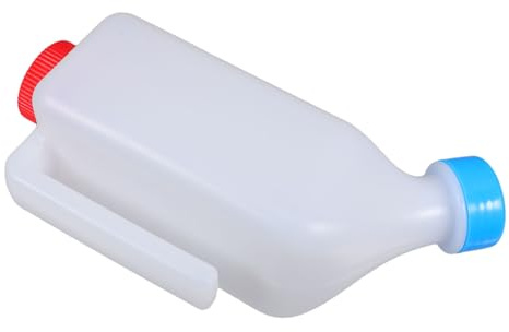 Tierfütterung Milchflasche 850ml aus Abs, Weiß, für Nutztiere