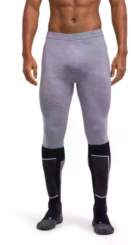 Falke Men's Wool-Tech Light 3/4 Sports Functional Tights Thermoregulating Underwear for Hot and Cold Weather Breathable Climate-Regulating Odour-Neutralising Functional Yarn 1 Piece