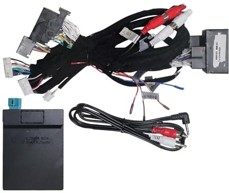 Einbaurahmen 16pin Kabelbaum Adapter Canbus Box Decoder Android Radio Power Kabel Für Für NBT Für CCC Für CIC Für EVO System Radioblende(Full Set CIC)
