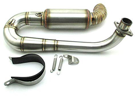 STONEDER Pot d'échappement Under Snake pour Honda Monkey - Dax ST CT - Gorilla - Cub - Chaly Et Skyteam TNT City Skymax