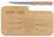 LASERHELD | Brotzeitbrett Holz mit Gravur “Super-Papa” & Messer | 26 x 15 cm | Frühstücksbrettchen Holz Schneidebrett Jausenbrett | Geschenk für Männer Papa Vatertag