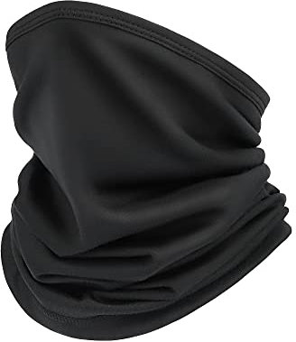 Oscenny Schlauchschal Herren Lange Größe Winddicht Stretch Weicher Stoff Gefüttertes Fleece Für Radfahren, Laufen, Motorrad, Ski, Herbst Winter kaltes Wetter