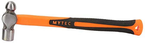 Ball Pein Hammer High-Carbon Steel 0.5LB Hammerhead Ball Peen Hammer Mini Small Round Hammer Household Hammer Hardware Tool for Industrial Emergency Decoration