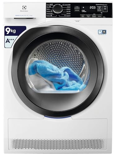 Electrolux PerfectCare 900 Asciugatrice 9 Kg, EW9H297DY, Tecnologia CycloneCare, Classe A+++, 850x596x638 mm, Bianco