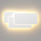 Klighten LED Wandleuchten Innen 36W Mordern Wandlampe IP 20 LED Wandbeleuchtung für Wohnzimmer Schlafzimmer Treppenhaus Flur Warmweiß 3000K, Weiß