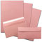 500x Briefpapier Set DIN A4 mit DIN Lang Briefumschlägen, Haftklebung - Alt-Rosa - mattes Schreibpapier mit Kuverts - FarbenFroh by GUSTAV NEUSER