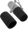 SM7B Pop Filter - Mic Windscreen Wind Cover Compatible with Shure SM7B Vocal Dynamic Microphone Black Noise Cancellation Windsock Cover by WIBOND