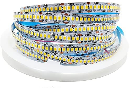 Vrabocry LED Strip Lichten Natrual Wit 4000 K 16.4ft 1200 LEDs 2835 SMD 12 V 240led/m18000LM Ultra-Bright LED Flexibele Touw Verlichting voor Keuken Slaapkamer Onder-Kast Gangen Trappen Verlichting