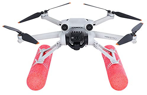 ZJRXM Mini 3 Pro Landing Skid Float Training Kit Zubehör für DJI Mini 3 Pro Drohne, Wasserlandung Schwimmer-Kit Water Landing Gear für DJI Mini 3 Pro