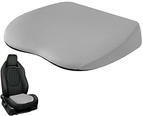 PW TOOLS Auto Booster Kissen, Auto-Sitzerhöhung Kissen, Atmungsaktive Auto Höhenerhöhungsmatte, Erwachsenen Sitzerhöhung zum Fahren, Tragbares Autositzpolster für Auto, Büro, Zuhause
