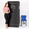 Linego Tragbares Sauna-Zelt, Einzelpersonol-Dampfsauna für Zuhause, Spa, großer Raum, Sauna-Box, Ganzkörper-Saunabox für Zuhause, mit 3 l 1100 W Dampfgarer, Stuhl, Fußmassagegerät, Fernbedienung im