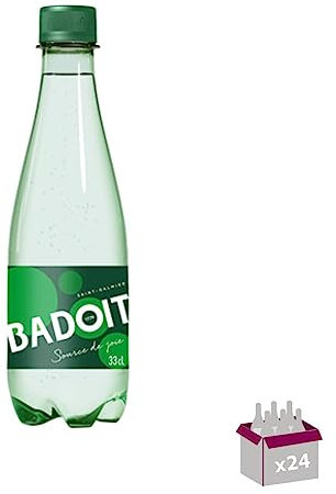 Badoit - Eau minérale naturelle gazeuse - 24 x 33cl