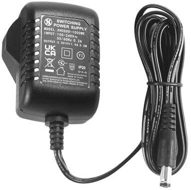 Security-01 AC to DC 5V 1A Power Supply, Plug 5.5mm x 2.1mm