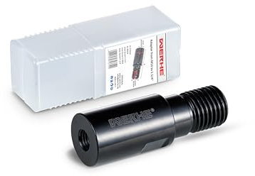 WERHE® Adapter für Diamantbohrkrone Kernbohrkrone Kernbohrer - 1 1/4 zoll UNC auf M16 - Zusätzlich mit 1/2˝ zoll-Innengewinde