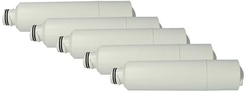 vhbw 5x Wasserfilter Filterkartusche Filter kompatibel mit Samsung RH22H9010SR, RH30H9500SR, RH57H90507F, RH57H90507F/EG, RH57H90707FEG Kühlschrank