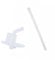 Nuby - Replacement straw set for the sport straw cups - Sport Straw Flip It