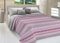 BIANCHERIAWEB Copriletto Piquet Primavera Estate 100% Cotone Sofia Disegno Rodrigo Singolo Rosa