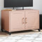 ShGaxin Mobile TV Rosa 68x39x43,5cm in Acciaio Laminato a Freddo,Mobile TV,Mobile Porta TV,Armadio Moderno per TV,Supporto TV,Mobile Porta TV Soggiorno-846639