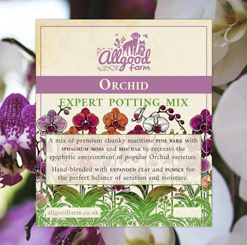 Allgood Farm Orchid Soil - Expert Orchid Bark & Soil Mix (5 Litres)
