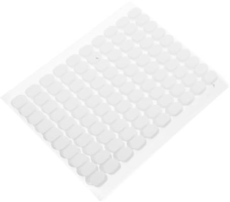 Ipetboom 10 Sheets Oval Double-sided Nail Glue Tabs Adhesive for False Nails Sticker Jelly Adhesive