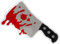 Gcroet 1pc Badematte, blutiges Messer Tufted, Nicht rutschflauschige Badezimmer Teppiche Wasser saugfähig Teppich für Badezimmer Duschwanne Küche Urlaub Dekorationen Vorräte.