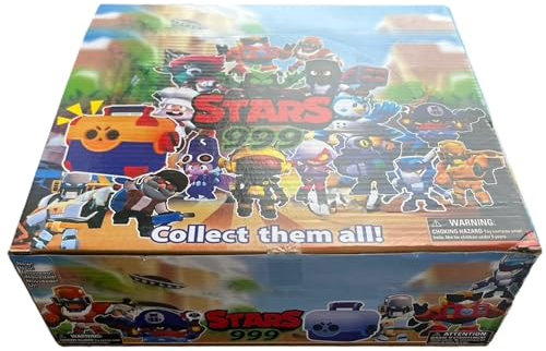 Brawl-Stars 576 Karten 6 Figuren, Satz Mega Box
