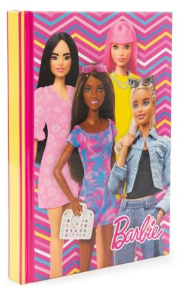 Gioch Preziosi - Barbie Schülerkalender 2025/2026, Schülerkalender, 10 Monate, undatiert, fester Einband mit Ihren Freunden, Format 14,2 x 20 cm, für Kinder und Mädchen von Grund- und Mittlere
