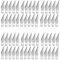 100 PCS Xacto Blades 11 - Outil de Coupe en Acier à Haute Teneur en