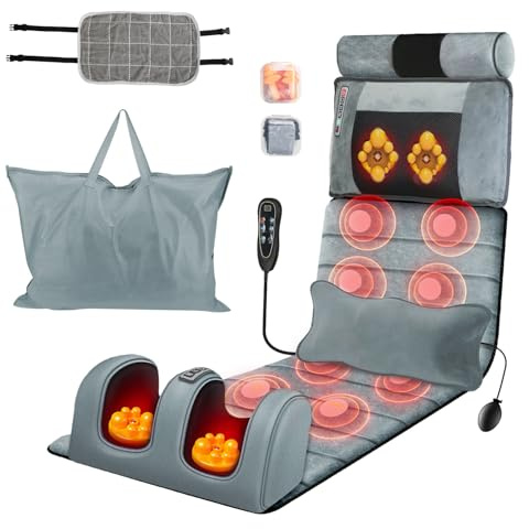 Full Body Massage Mat with Heat Massage Heating Pad Massage Mattress