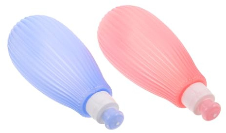 Kisangel 2 Stück-pack Tragbare Bidet Sprühflaschen 350 Ml Manuelles Handbidet Frei Rosa/blau Reise Babypflege Po Reiniger Für Unterwegs