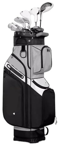 GOOPEEG Garagen-Organizer Zubehör Golftasche for Männer Und Frauen, Fester Träger for Schutz des Golfschlägers Mit 14 Löchern Golftaschen-Rack