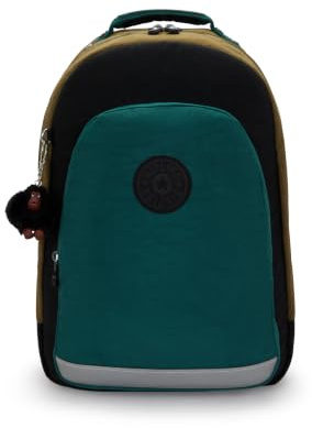 Kipling CLASS ROOM Medium backpack, Black Khaki Bl