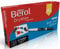 Berol Dry Wipe Whiteboard Marker Pens | Fine Tip | Black Low-Odour Ink | 12 Dry Erase Markers