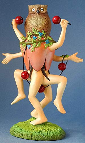 Tänzer mit Eule - Museumsshop Skulptur (Replikat) nach Hieronymus Bosch #28