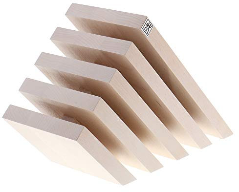 ZWILLING 35103-220 Italian Knife Block, Beech Wood, White-Colored Beechwood