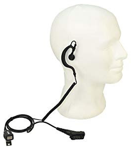 NAUZER - PIN-229-TPH900 - Écouteur professionnel - Écouteur avec micro, pour Walkie Talkie Airbus TPH TETRAPOL