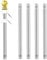 Nicoone Kit di aste per bandiere per esterni di casa, aste in metallo in acciaio inox, asta per bandiera da giardino pesante, senza grovigli, per esterni, casa, giardino, cortile, portico, tetto,
