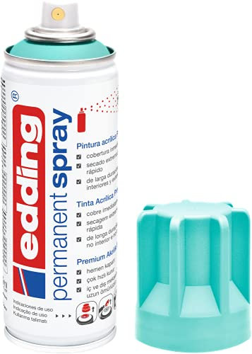 edding 5200 - Spray Permanente - Opulento Turquesa Mate - 200 ml