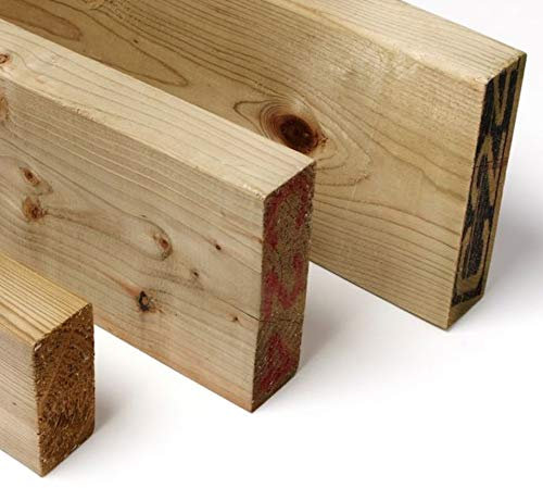 Treated Timber 6x2 (150mm x 47mm) | 12ft (3.6m)